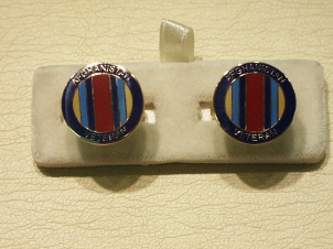 Afghanistan Campaign Veterans cufflinks - Click Image to Close
